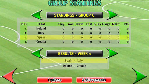 Gravity Football Euro 2012 screenshot 3