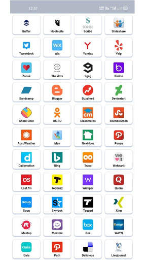 All in one social media and social networks app screenshot 6