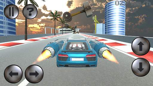 Jet Car - Jumping Simulator screenshot 9