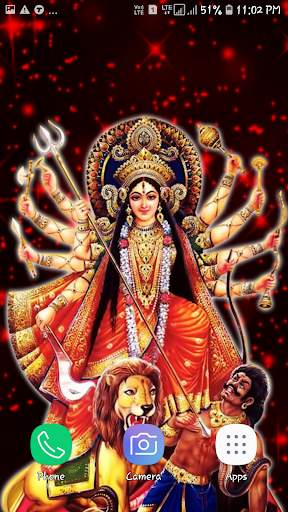 Durga Mata Live Wallpapers screenshot 3