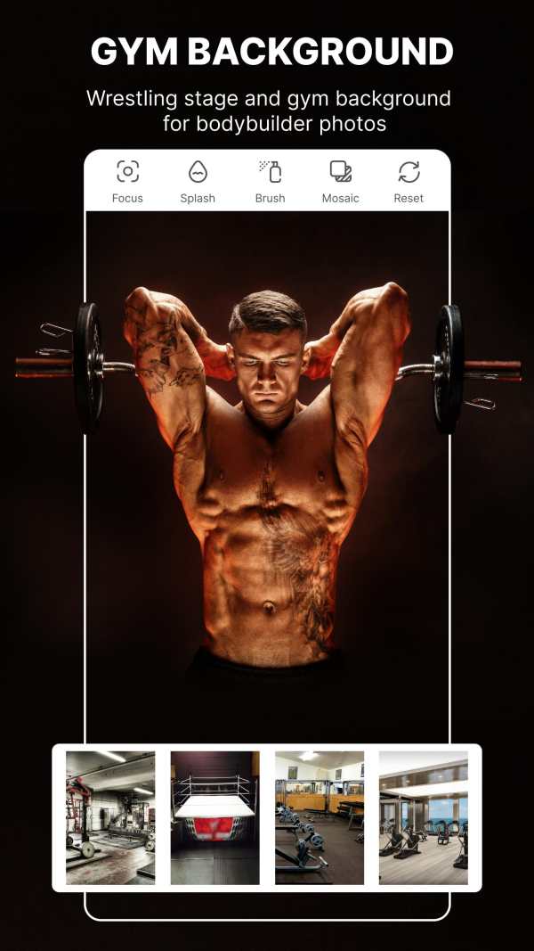 Body Builder Photo Suit Editor screenshot 5