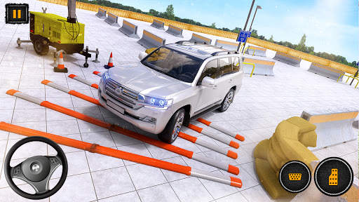 Modern Prado Car Parking Games - Car Games screenshot 1
