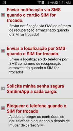 SmSimApp Anti Theft screenshot 8