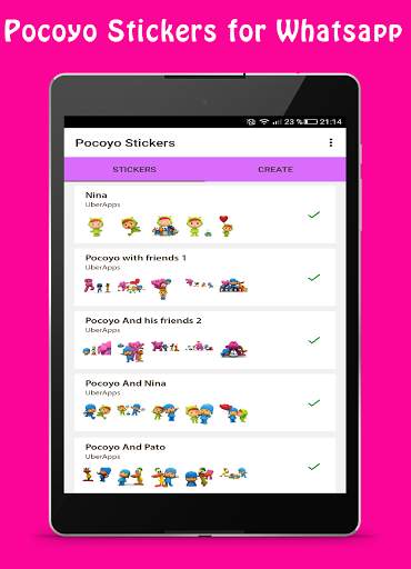 Pocoyo Stickers For WhatsApp | Cartoon WAStickers screenshot 9