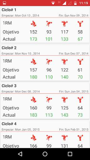 Wendler 531 entrenamiento screenshot 5