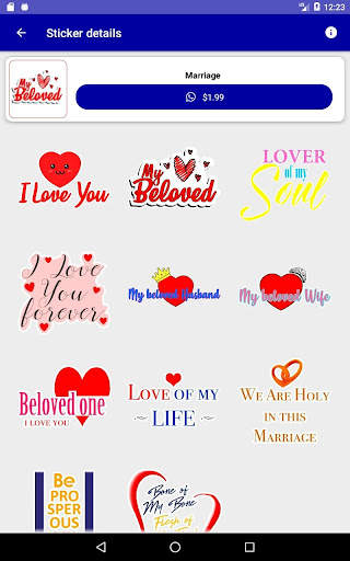 Christian WAStickerApp - Bible screenshot 9