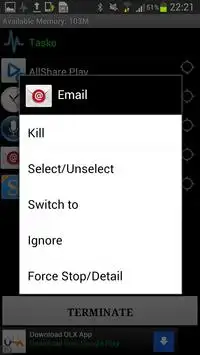 Task Manager & Killer screenshot 4