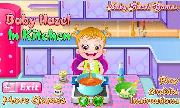 Baby Hazel Kitchen Time screenshot 2