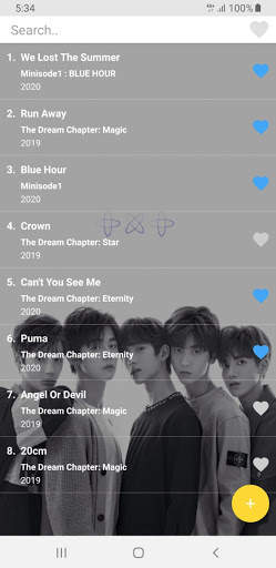 TXT Offline Song Lyrics screenshot 2