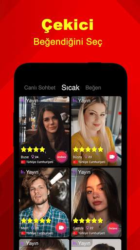 RealU-Canlı Video Sohbet screenshot 3