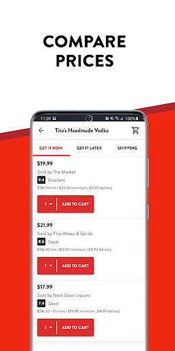 Drizly: Alcohol delivery. Order Wine Beer & Liquor screenshot 5