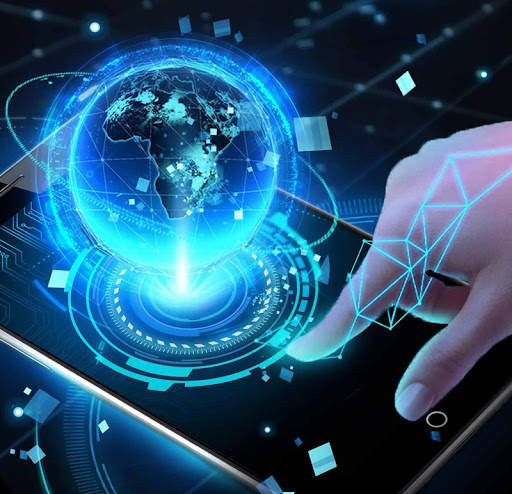 3D Tech Earth Theme screenshot 3