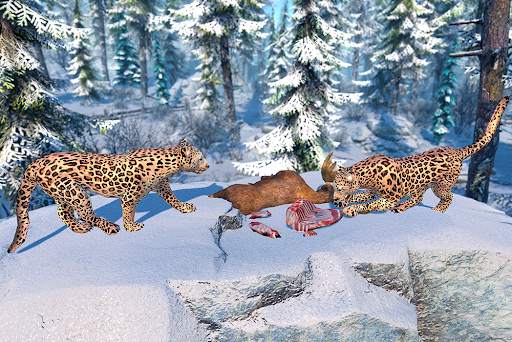 Arctic Leopard Simulator Game screenshot 8