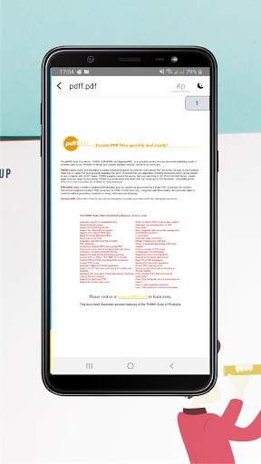 PDF Lite - Simple PDF reader screenshot 1