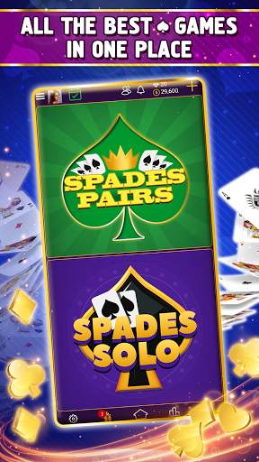 VIP Spades - Online Card Game screenshot 2