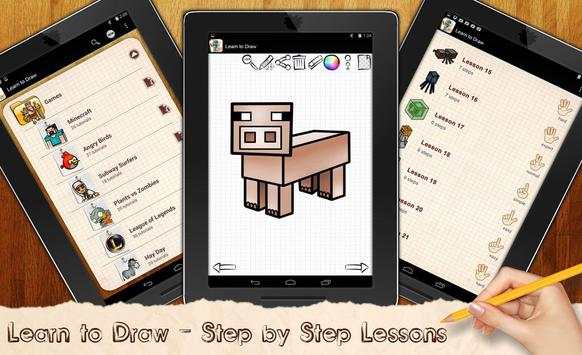 Learn to Draw Minecraft screenshot 4