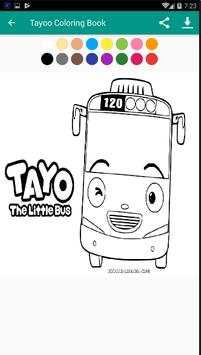 Tayo Little Bus Coloring screenshot 3