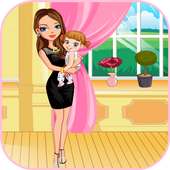 Dress Up And makeup games logo