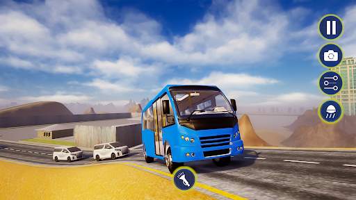 Minibus Bus Simulator Bus Game screenshot 1