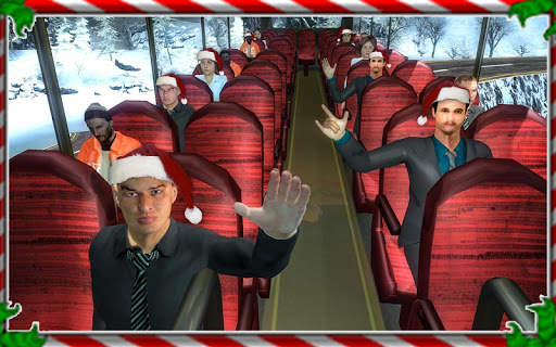 Heavy Christmas Bus Simulator 2018 - Free Games screenshot 3