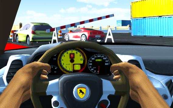Racing in Car Simulator screenshot 1