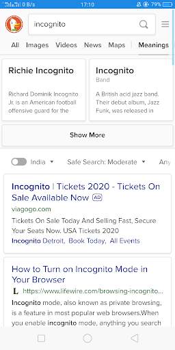 Multi app (Incognito browser) screenshot 3
