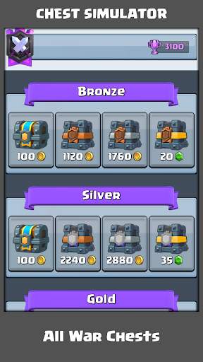 Chest Simulator for Clash Royale screenshot 2