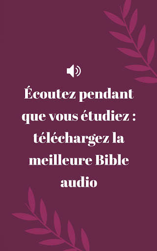 Bible Louis Segond avec audio screenshot 10