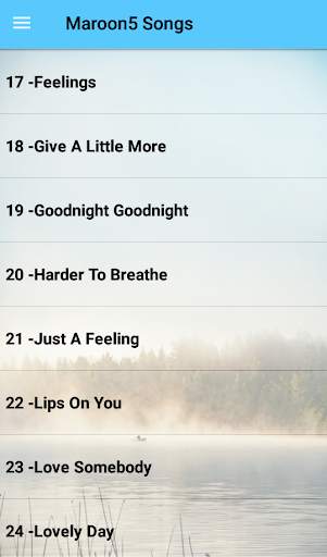 MAROON5-Songs Offline (40 Songs) screenshot 4