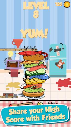 Mr Bean - Sandwich Stack 5 تصوير الشاشة