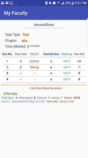 My Faculty screenshot 2