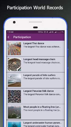 Guinness World Records List App скриншот 6