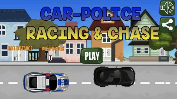 Car-Police Racing & Chase screenshot 1