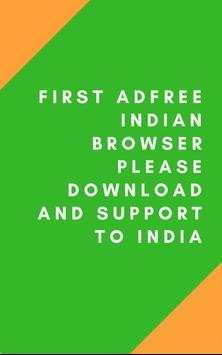 Indian Browser adFree screenshot 1