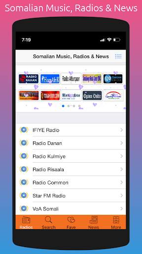 Somalian Music, All Live Radios & Breaking News screenshot 1