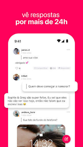 Tellonym: Perguntas anônimas screenshot 4