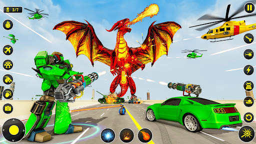 Drone Robot Car Game 3D screenshot 7