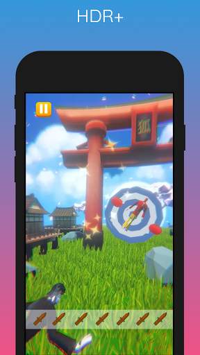 Lempar Pisau Ninja Lempar screenshot 4
