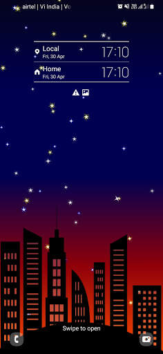 Twinkling Stars Live Wallpaper screenshot 3