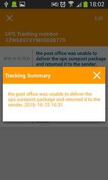 Tracking Tool For UPS screenshot 3