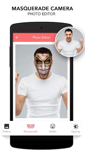 Masquerade Camera Photo Editor screenshot 1