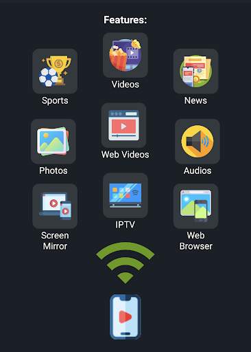 Cast to TV/Chromecast/Roku/TV  screenshot 1