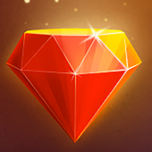 Diamonds: three in a row icon