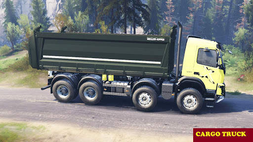 Future Dump Cargo Truck Drive Simulator 2019 screenshot 2