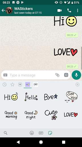 English Text Stickers For WhatsApp - WAStickerApps screenshot 4