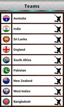 Cricket Cup 2015 Fixtures screenshot 3