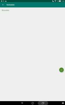 Notitieblok screenshot 2