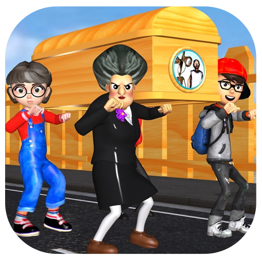 Scary Evil Granny 2021 : Ice Granny Games‏ иконка