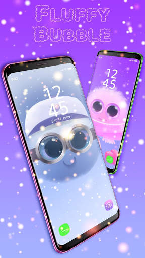 Fluffy Cutie APUS Live Wallpaper screenshot 2