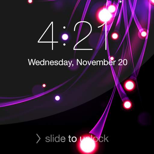 Neon Lock Screen 3.4